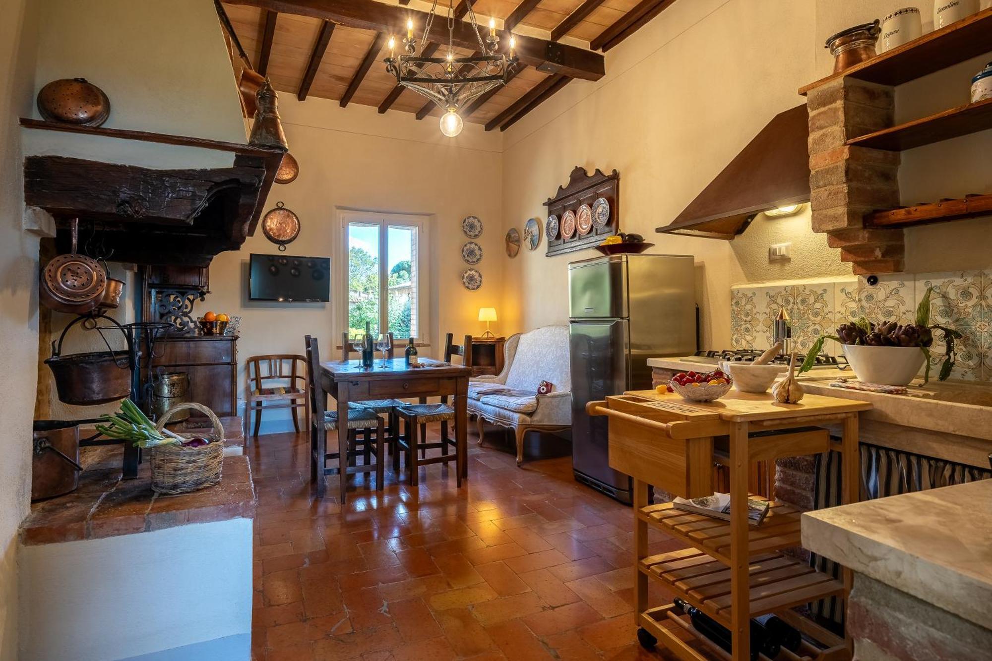 In The Historical Village With Garden Pienza, Siena Appartamento *